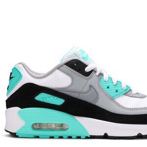 Nike Air Max 90 LTR - Size 5Y / 6.5W - Grey Turquoise